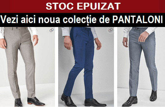 microwave Striped ornament Pantaloni eleganti barbati UOMINITALIANI straight | Coton.ro