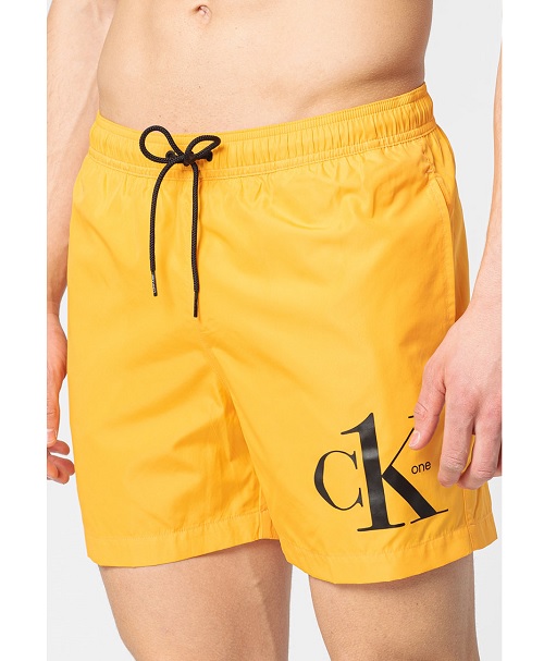 Independent shortly Surprised Șort de baie SHRT32Q Calvin Klein pentru bărbați, oranj, cu șnur și  buzunare | Coton.ro